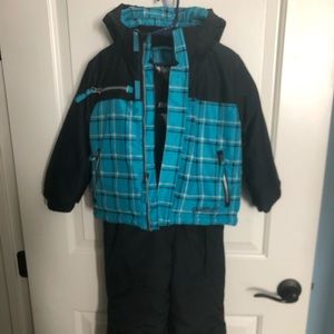 Kids ski bib and jacket